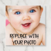 簡単にお好みのユニークなオリジナルデザイン フェイバータグ (正面)