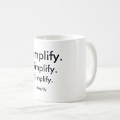 簡単にして下さい。 (3)の2 コーヒーマグカップ (正面右)