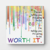 簡単になるとは言ってない… フォトプラーク (正面)