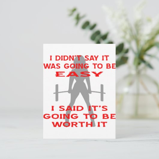 簡単になるとは言わなかった ポストカード (スタンド正面)