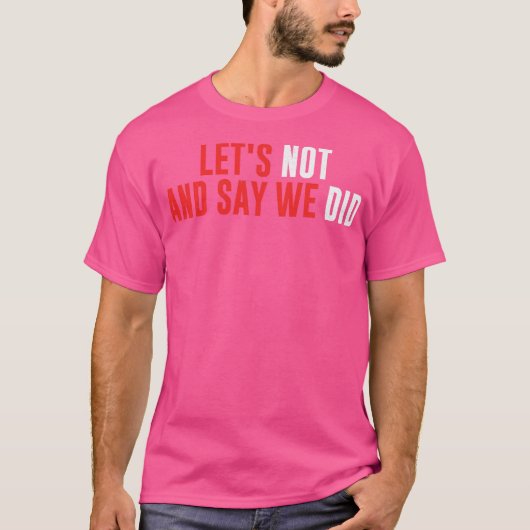 簡単にやっちゃったって言わないで A 2 Tシャツ (正面)