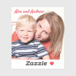 簡単にイメージと文字を追加 シール