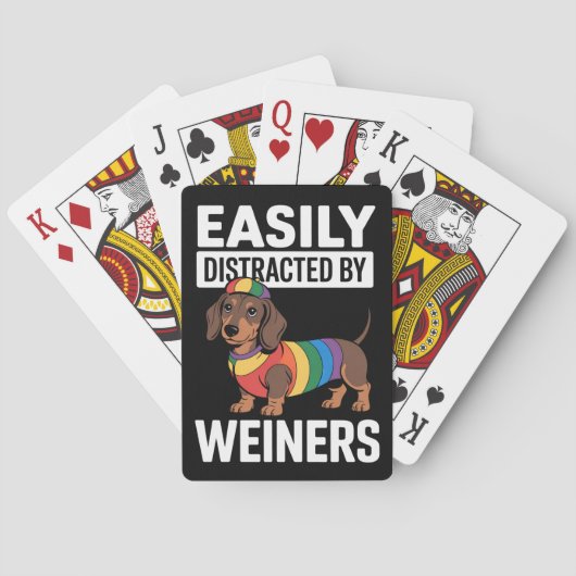 簡単にウィーナーLGBTQレインボーゲイ トランプ (裏面)