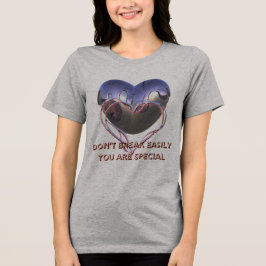 簡単に壊さない – 女やる気を起こさせる性の自信 トライブレンドＴシャツ