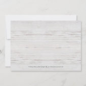 簡単に日付カードを保存する結婚式 セーブザデート (裏面)