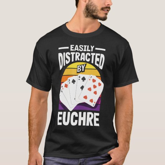 簡単に気が散るのは Tシャツ (正面)