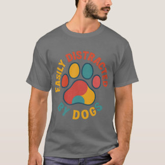 簡単に気が散る おもしろTシャツ Tシャツ