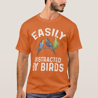 簡単に気の散った鳥の友人 Tシャツ