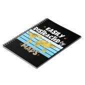 簡単に気を散らした地図地理地図愛好家 ノートブック (左側)