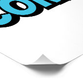 簡単に気を散らす漫画本漫画愛好家 ポスター (コーナー)