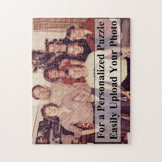 簡単に独自のパズルを作成 ジグソーパズル (縦)