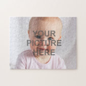 簡単に独自のフォトアートを追加カスタムする ジグソーパズル (横)