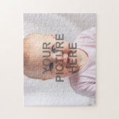 簡単に独自のフォトアートを追加カスタムする ジグソーパズル (縦)