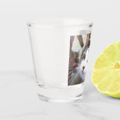 簡単に独自の追加フォトカスタム ショットグラス (左)