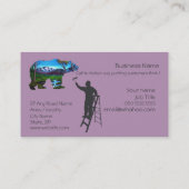 簡単に独自のFabおもしろいスリリングなジェネリックを作成 名刺 (裏面)