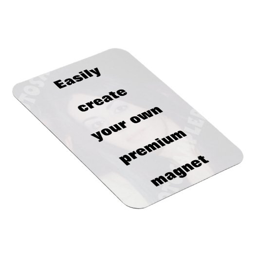 簡単に磁石を作成できる。大きな文字を外せ！ マグネット (右側)