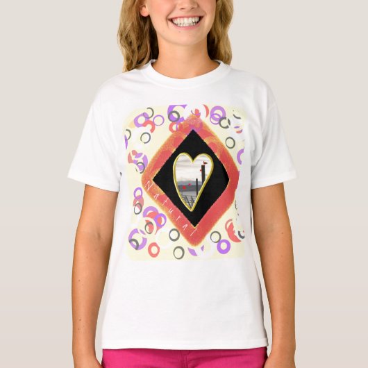 簡単に行く自然共同生活 Tシャツ (正面)