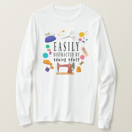 簡単に裁縫物シャツ、裁縫Shに気を散らす Tシャツ