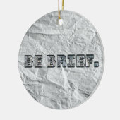 簡単に言え。 セラミックオーナメント (左)