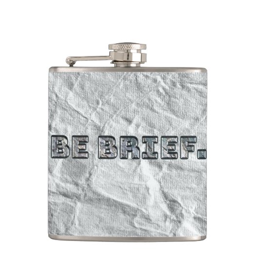 簡単に言え。 フラスク (正面)