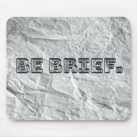 簡単に言え。 マウスパッド (正面)