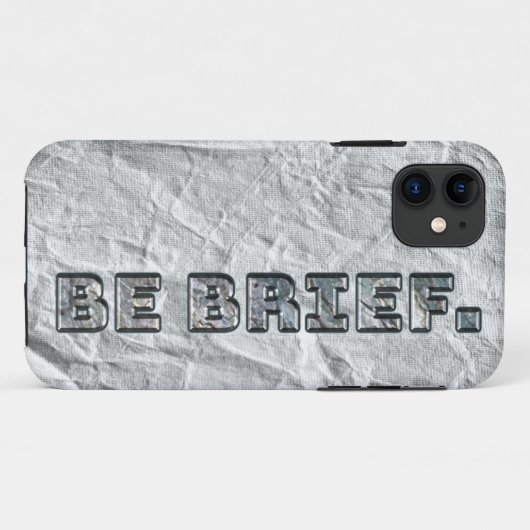 簡単に言え。 Case-Mate iPhoneケース (裏面(横))