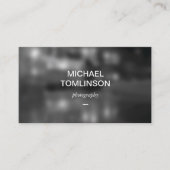 簡単に述べられた写真家の名刺 名刺 (正面)