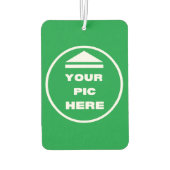 簡単に！カーエアフレッシュナー – 新しい車臭 カーエアーフレッシュナー (裏面)