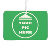 簡単に！カーエアフレッシュナー – 新しい車臭 カーエアーフレッシュナー (裏面)