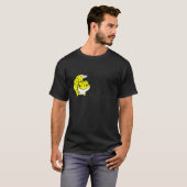 簡単にGeckosヒョウGeckoクレストに気を取られる Tシャツ (正面フル)