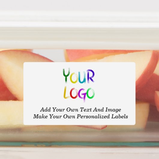 簡単のデザインに自分の作カスタム成 ラベル (貼付)