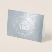 簡単のロゴの置き換え（白いロゴを使用） 箔カード (正面)