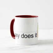 簡単はそれをします マグカップ (正面左)