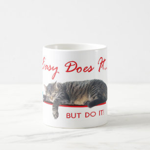 簡単はそれを猫します コーヒーマグカップ