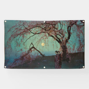 簡単は日本人のプリントの旗を取付けます 横断幕