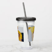 簡単は自ユニーク分でパーソナライズされた作る アクリルタンブラー (左)