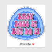 簡単はItを生成する12ステップオウム回復スローガン シール (シート)