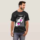 簡単わめく泣き叫び猫- Tシャツ (正面フル)