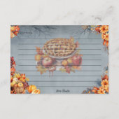 簡単を円レシピカード エンクロージャーカード (裏面)