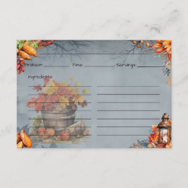 簡単を円レシピカード エンクロージャーカード