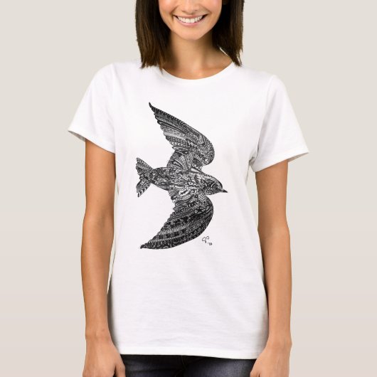 簡単を飲み込む Tシャツ (正面)