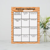 簡単オフィススカベンジャー狩りゲームボードレターヘッド (スタンド正面)