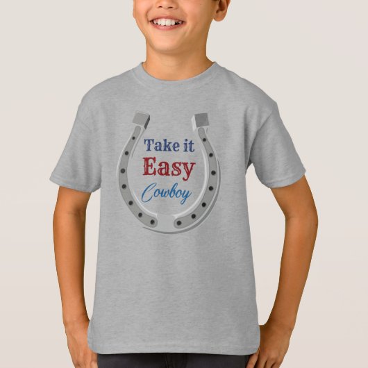 簡単カウボーイTシャツ Tシャツ (正面)