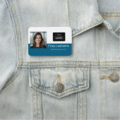 簡単カスタマイズフォトロゴ名タグ – 編集可能 名札 (インサイチュ)