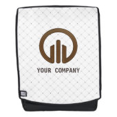 簡単カスタマイズ可能な個人または会社のデザイン バックパック (正面)