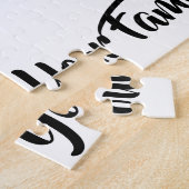 簡単カスタムホリデーギフト ジグソーパズル (側面)