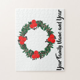 簡単カスタムホリデーギフト ジグソーパズル