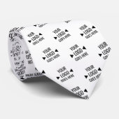 簡単カスタム企業のビジネスロゴパターン ネクタイ (ロール)