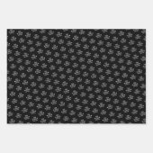 簡単カスタム企業のビジネスロゴパターン ラッピングペーパーシート (正面2)