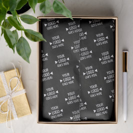 簡単カスタム企業のビジネスロゴパターン 薄葉紙